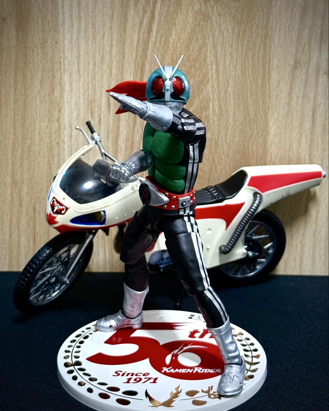 KENLU：S.H.Figuarts 真骨彫製法
『假面騎士新1號 50th Anniversary Ver.』
&
S.H.Fig