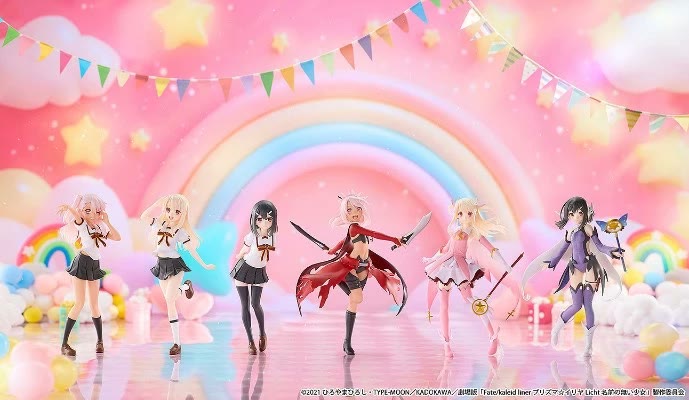 模玩日報：【預售情報】｜VISION《Fate/kaleid liner 魔法少女伊莉雅》伊莉雅絲菲爾等 比例手辦
預計出貨：20
