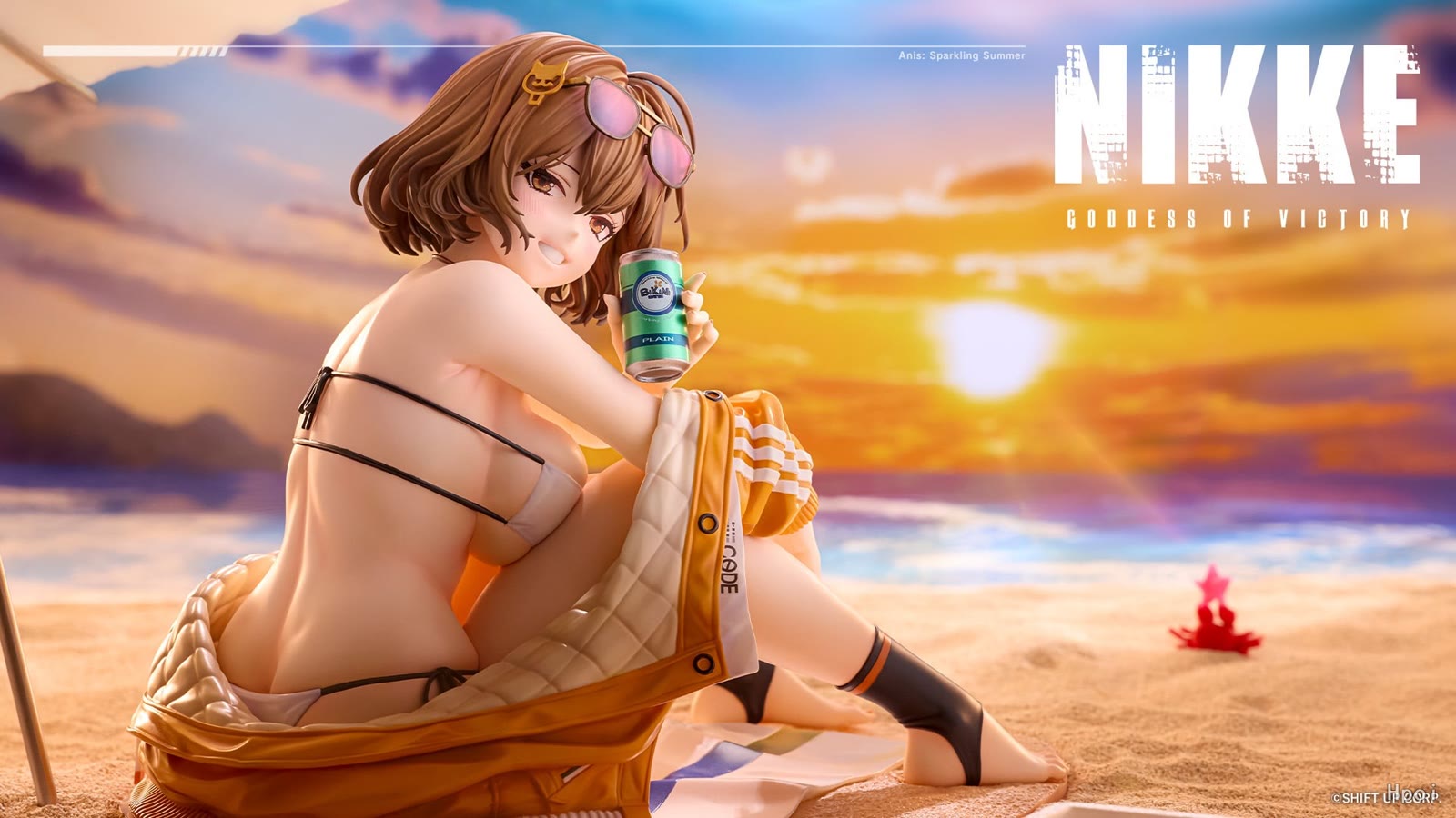 模玩日報：【預售情報】｜壽屋《勝利女神：新的希望 NIKKE》阿妮斯 閃耀夏日 比例手辦
預計出貨：2027-05